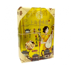隆芝斋265g蜂蜜桂花花生酥礼盒上海特产传统糕点酥糖花生酥新年伴手礼