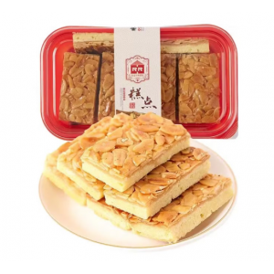 OIMG上海红房子西点扁桃仁排杏仁南京路食品一店巴旦木西式糕点300克