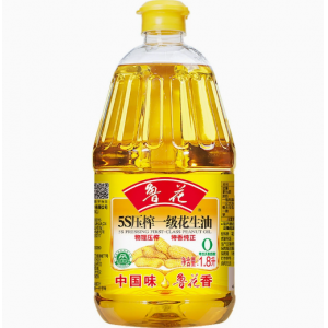 5S压榨一级花生油1.8L*1物理压榨食用油粮油花生油